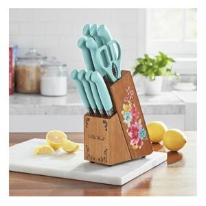 The Pioneer Woman 11 Piece Knife Set & Block BRAND NEW IN BOX!